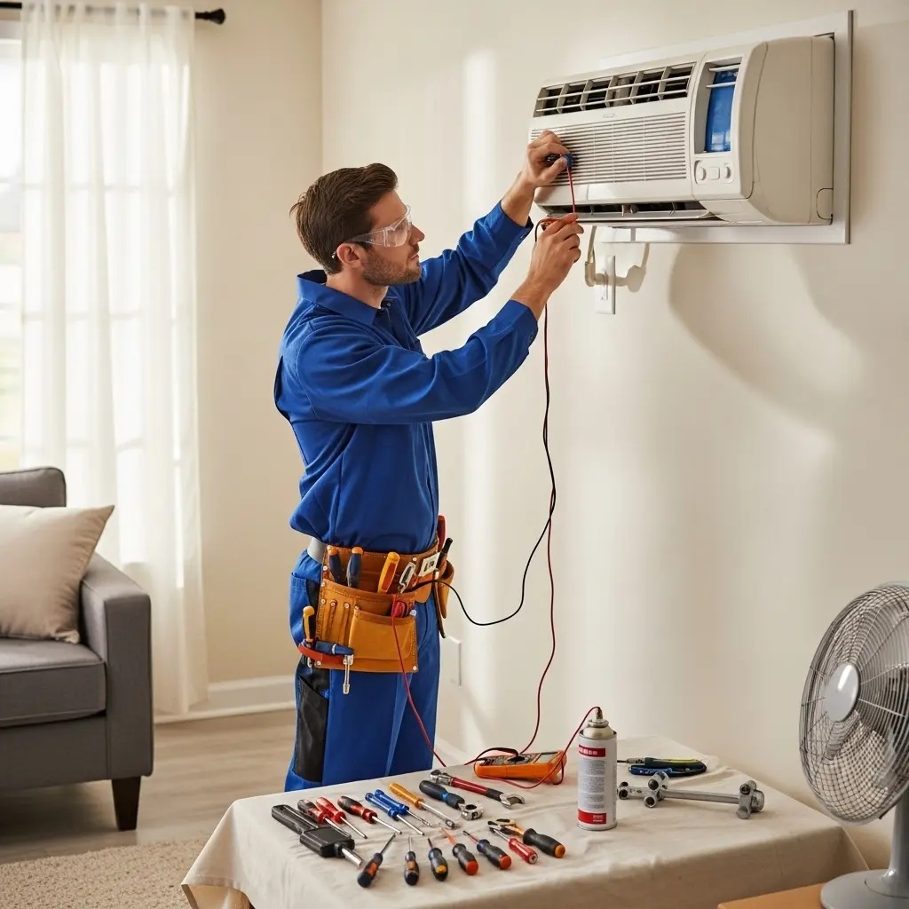 Büyükçekmece Airfel Airfel klima gaz dolumu ve bakım – Enerji verimliliği artırıldı. - Teknik servis örneği